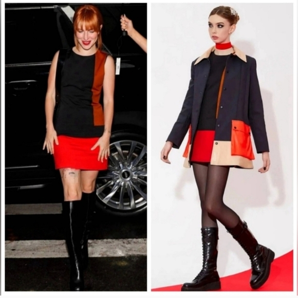 ALICE + OLIVIA WYNELL MINI DRESS SIZE 12 NWOT $495 - Picture 1 of 16